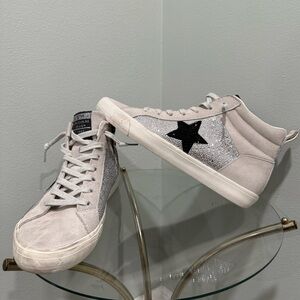 Vintage Havana | Grey High-Top Sneakers